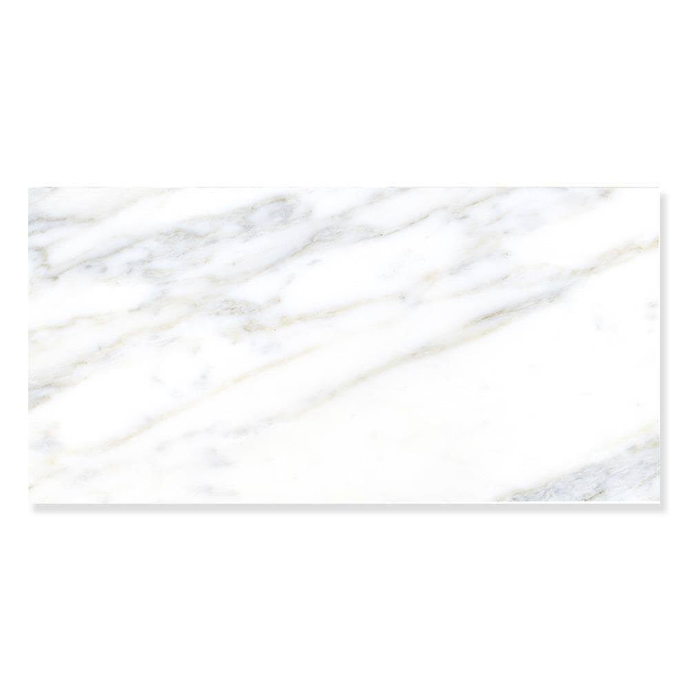 Allen + Roth Arabescato Gold Polished 12-in x 24-in Polished Porcelain Marble Look Floor and Wall Tile (1.92-sq. ft/ Piece)