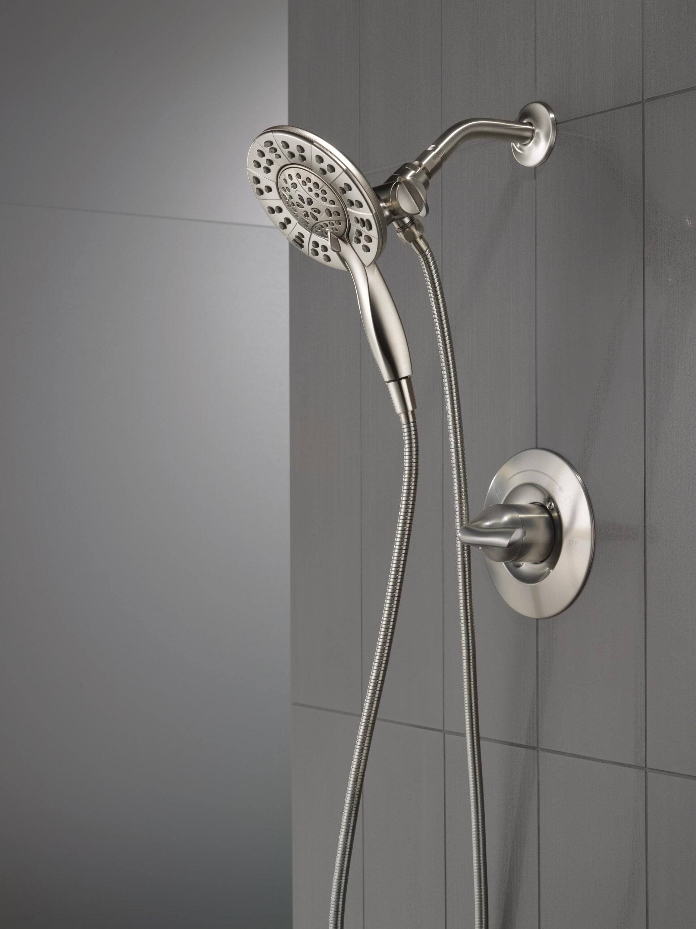 Delta Arvo SpotShield Brushed Nickel 1-Handle Shower Faucet Valve Included 142840-I