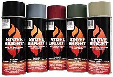 Forrest Hi-Temperature 1200 Deg. Stove and Fireplace Paint (almond)