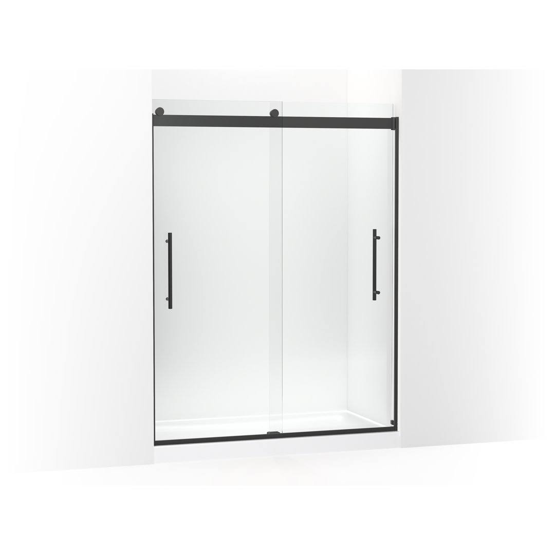 Kohler K-702423-L Levity Plus Frameless Sliding Shower Door, 77-9/16
