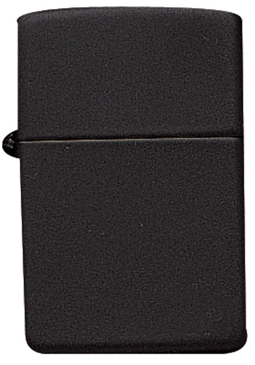 Zippo 218 Windproof Lighter Black Matte