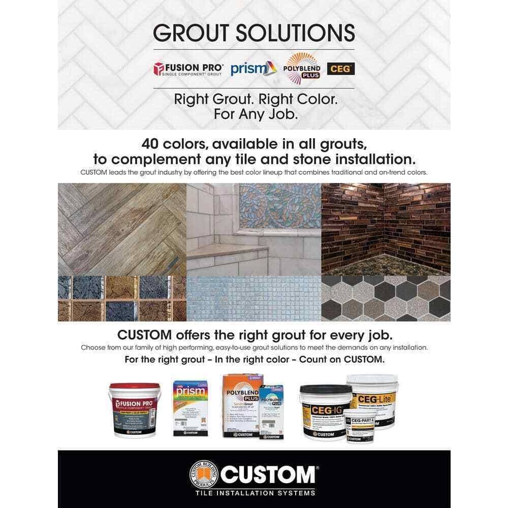 Custom Building Products Grout Solutions Color Sample Kit- 40 Colors, Varies