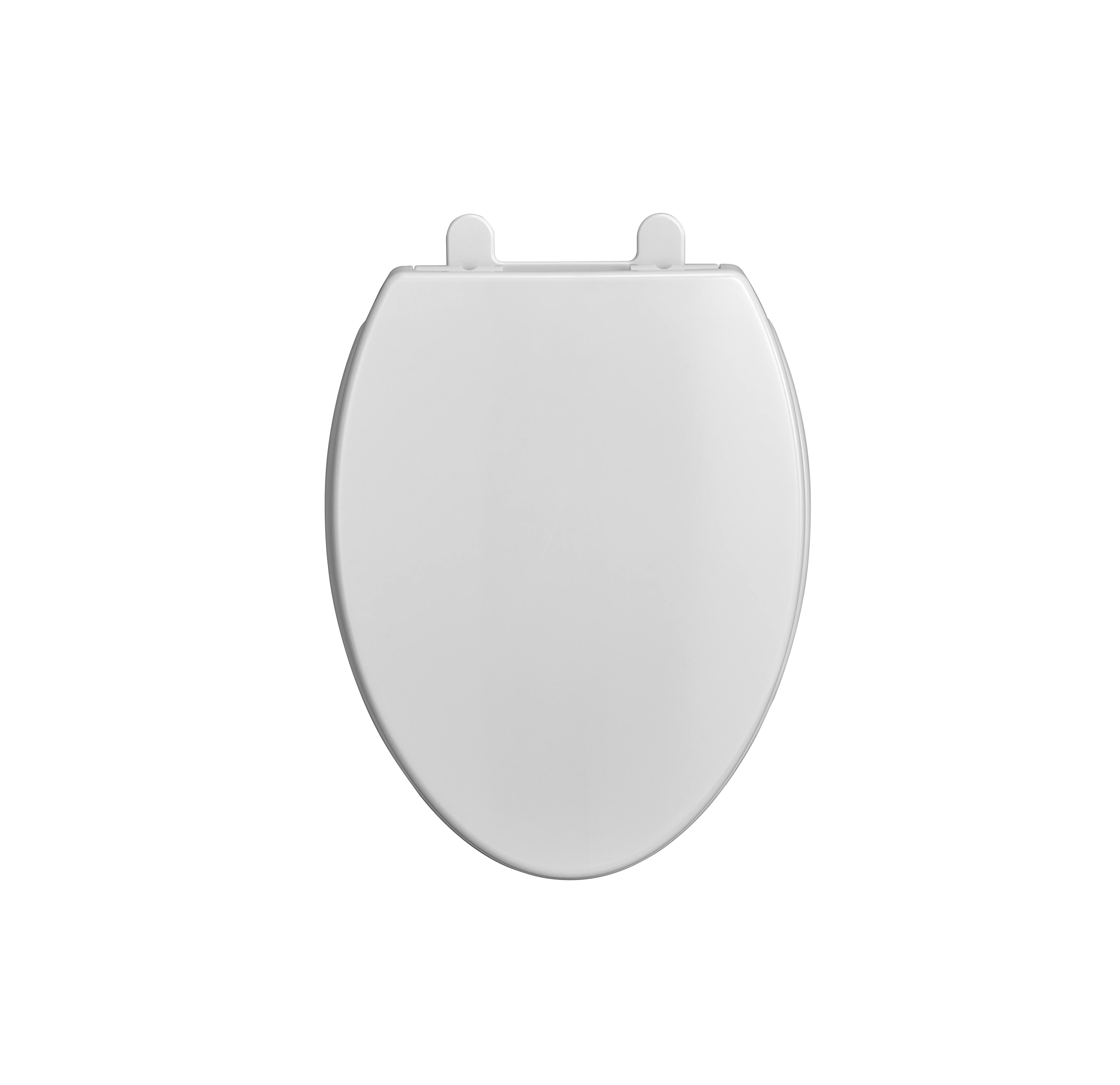 American Standard Elongated Closed Front Toilet Seat and Lid, White