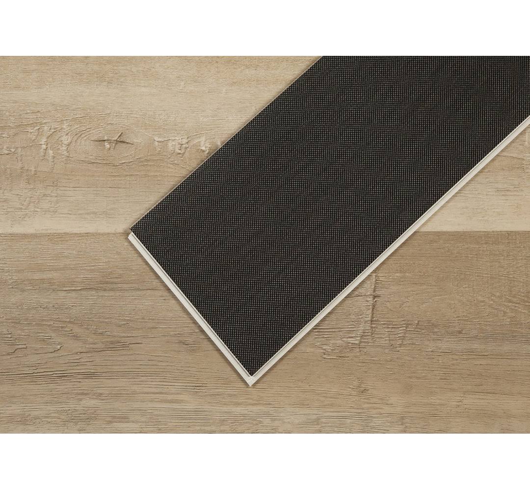 Dekorman Sample- Click Lock Luxury Vinyl Plank Color: Golden Oak