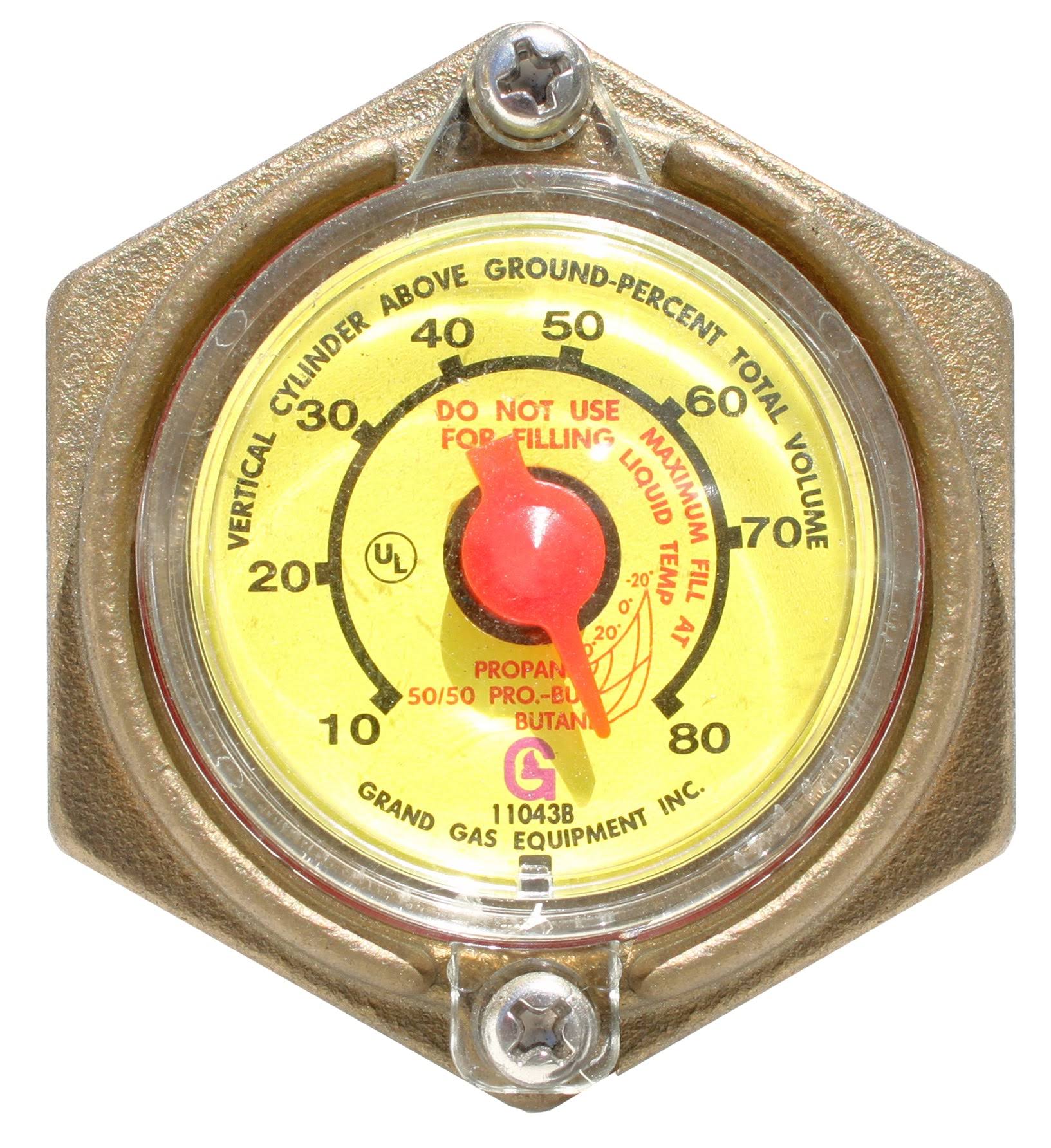 Flame King 420lb (120 Gallon) ASME Vertical Steel Propane Tank, White