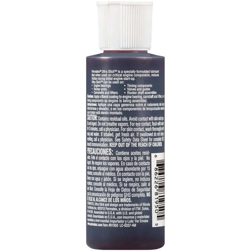 Permatex- 81950- Ultra Slick Engine Assembly Lube 4 oz.