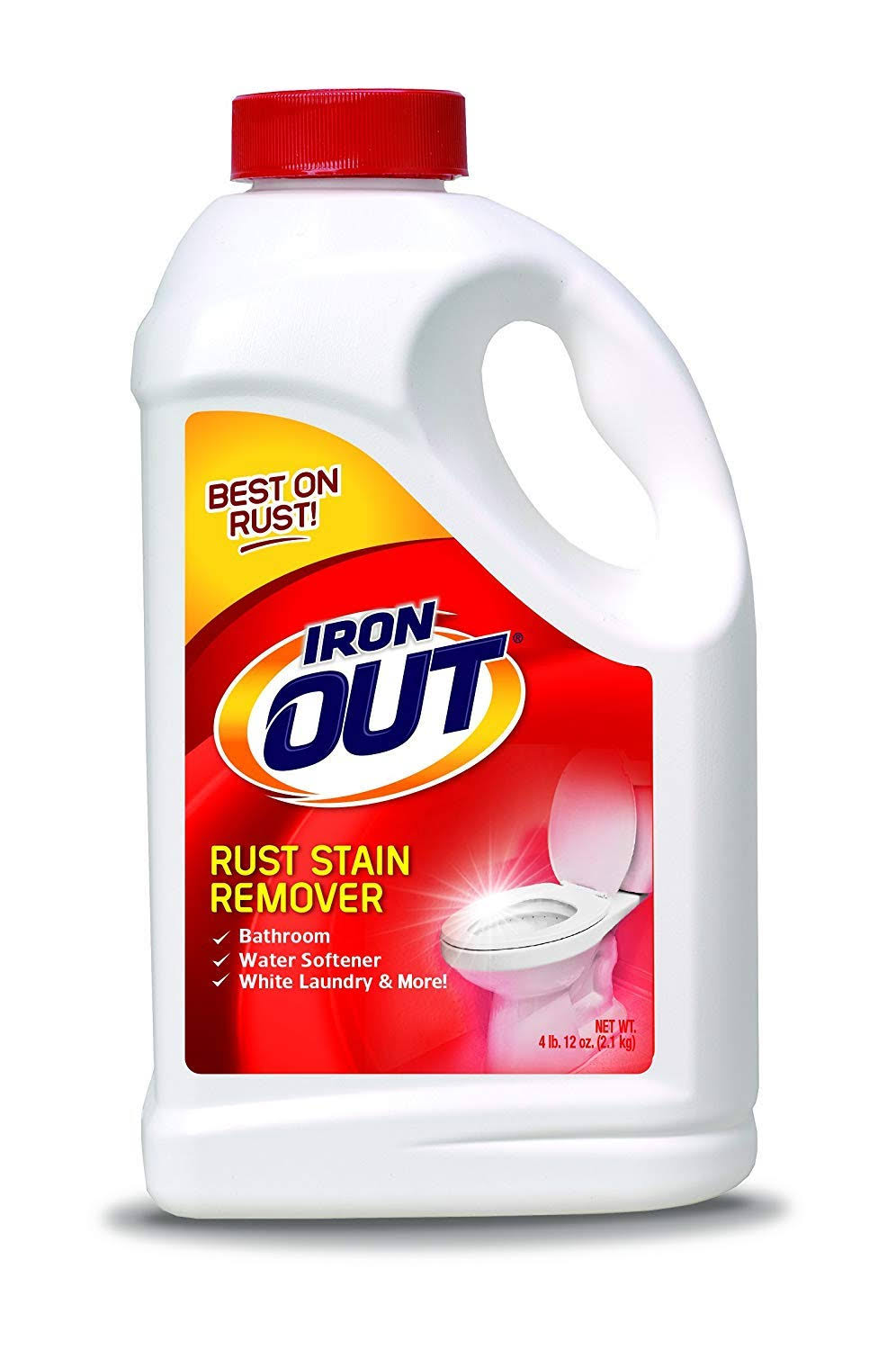 Iron Out Rust Stain Remover Powder, 4 lb. 12 oz. Bottle (Limited Edition)