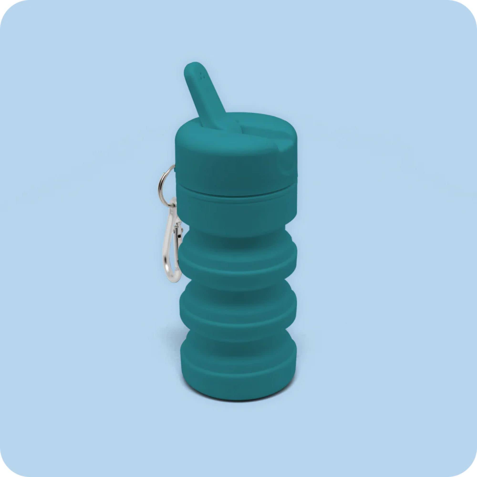 Tushy Travel Bidet: Collapsible for Discreet Portability, Takeoff Teal, Blue