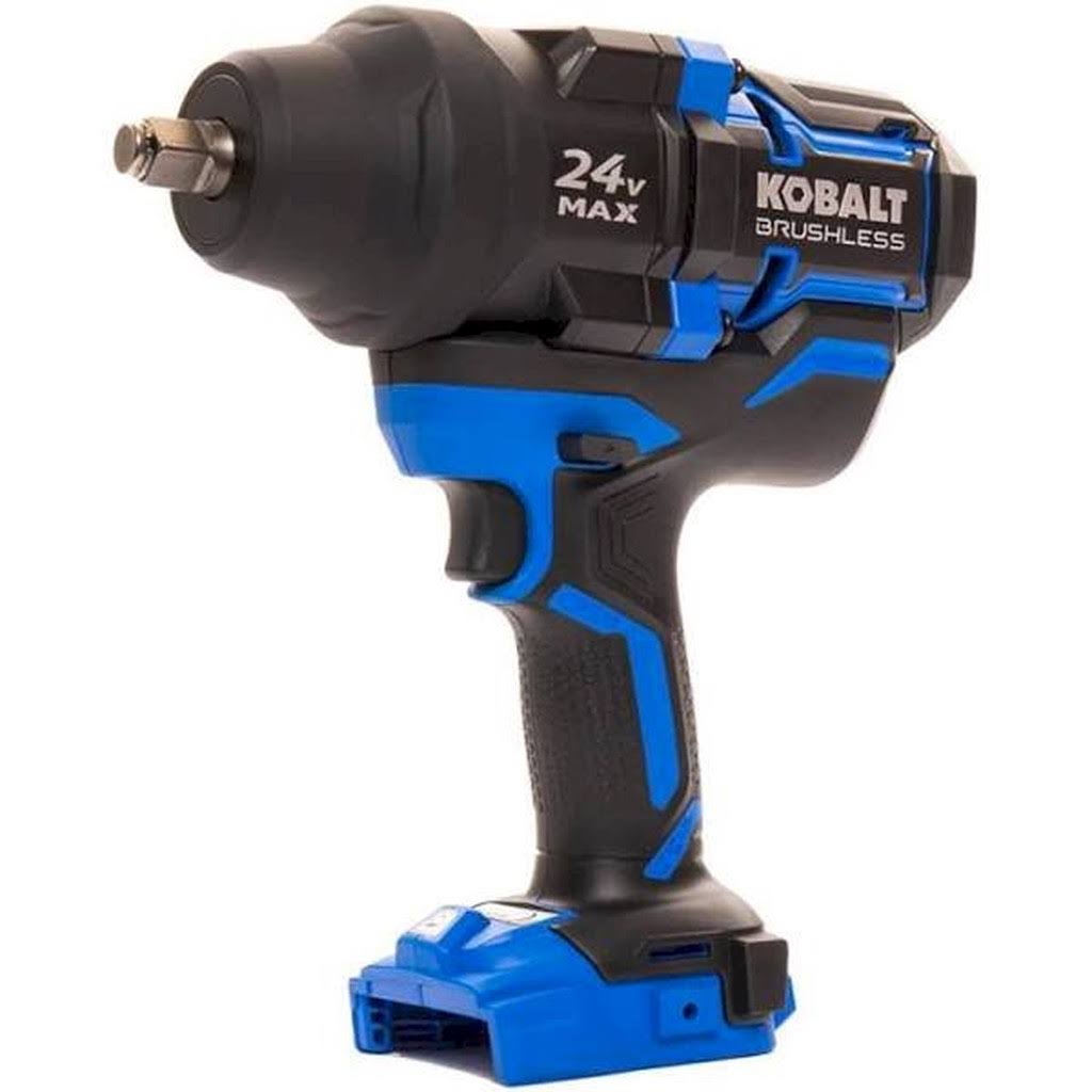 Kobalt 24-Volt XTR Variable Speed Brushless 1/2-in Drive Cordless Impact Wrench (1-Battery Included)