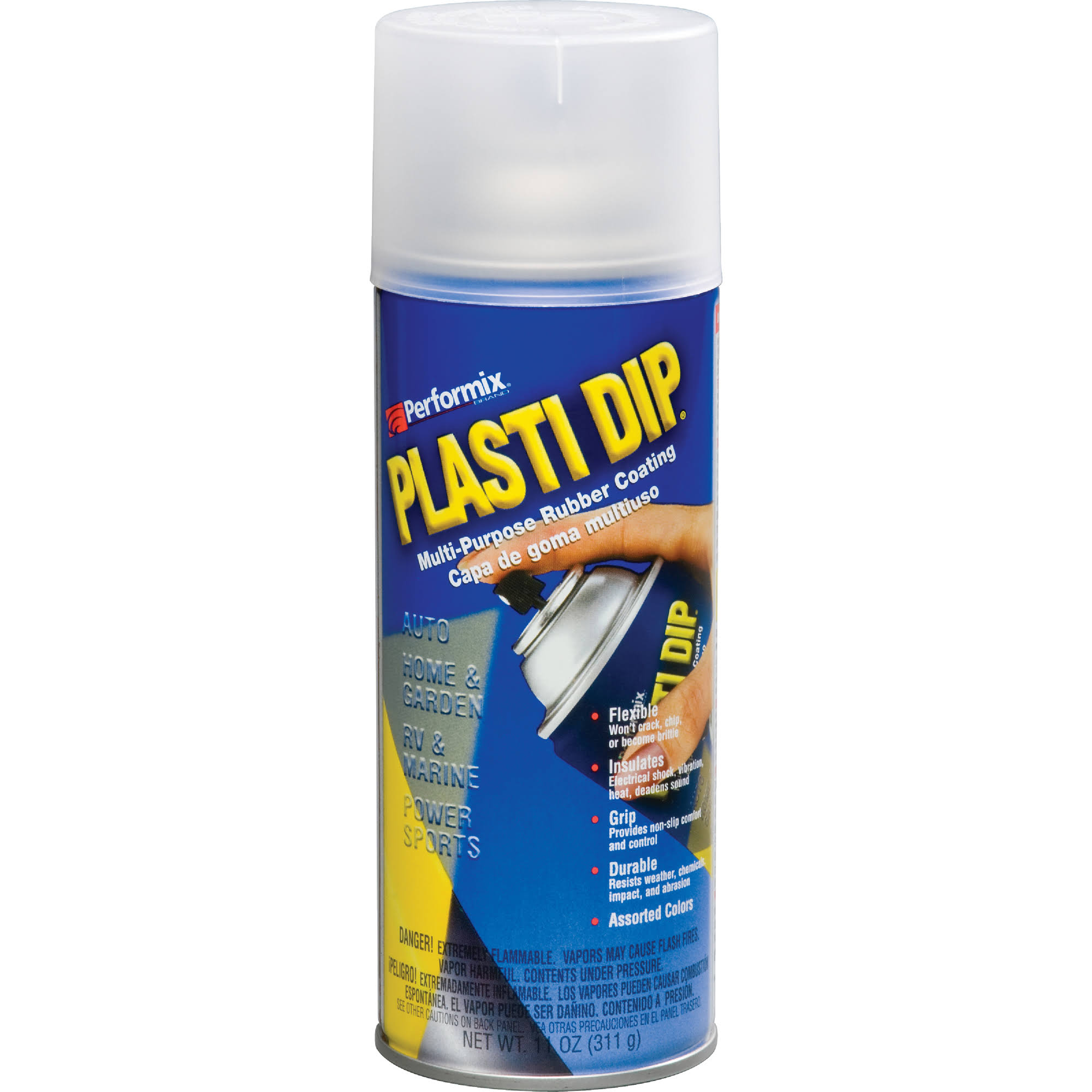 Plasti Dip 11209-6 11 oz. Clear Rubber Coating Spray