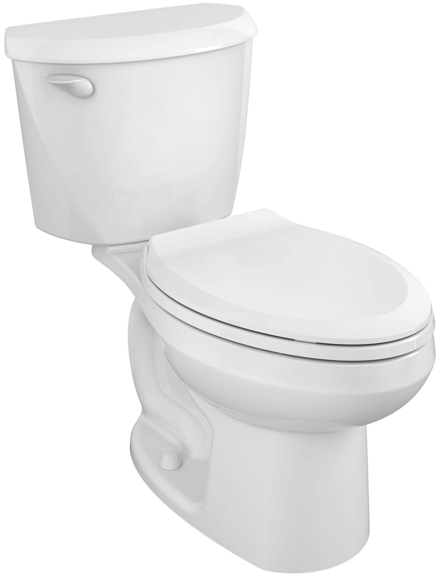 American Standard 250CA104.020 Colony 3 Elongated Toilet, 1.28 GPF, White