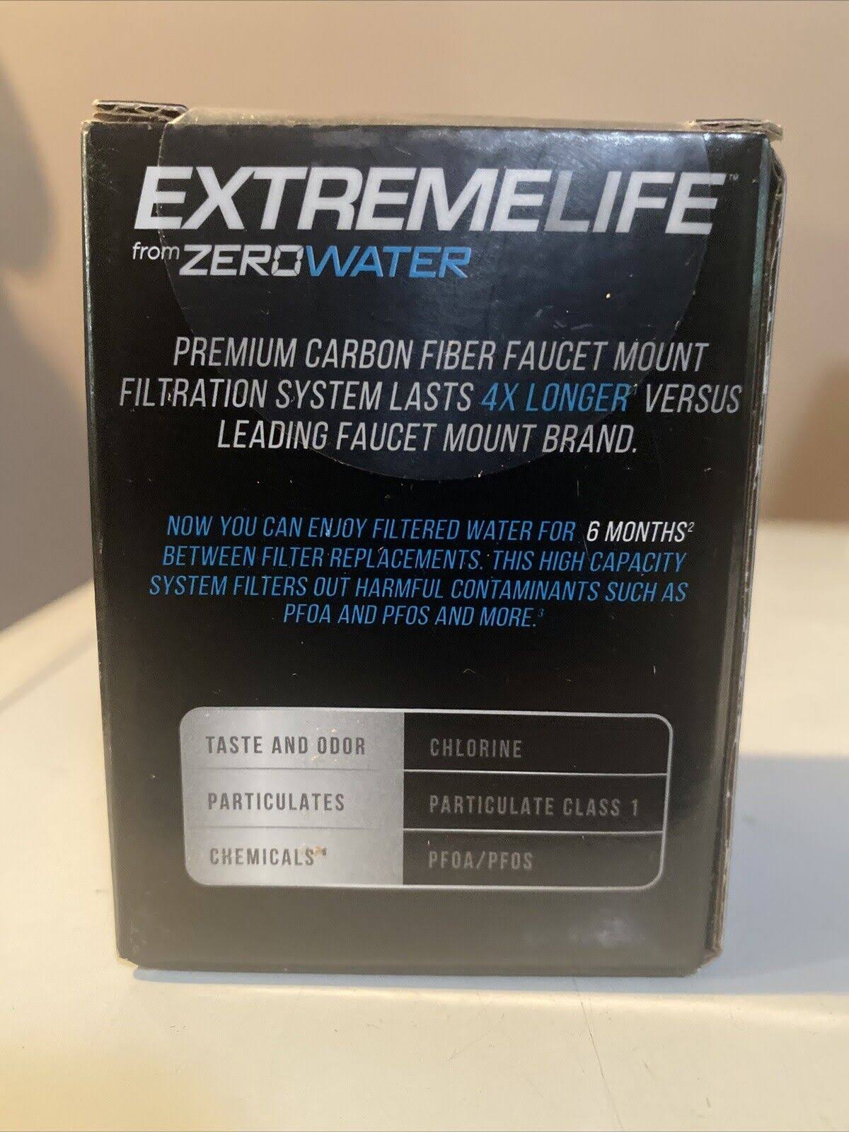 Zerowater Extremelife Replacement Cartridge, Faucet Mount, High Capacity