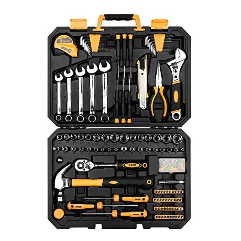 40-Piece All Purpose Household Pink Tool Kit for Girls, Ladies and Women- Includes All Essential Tools for Home, Garage, Office