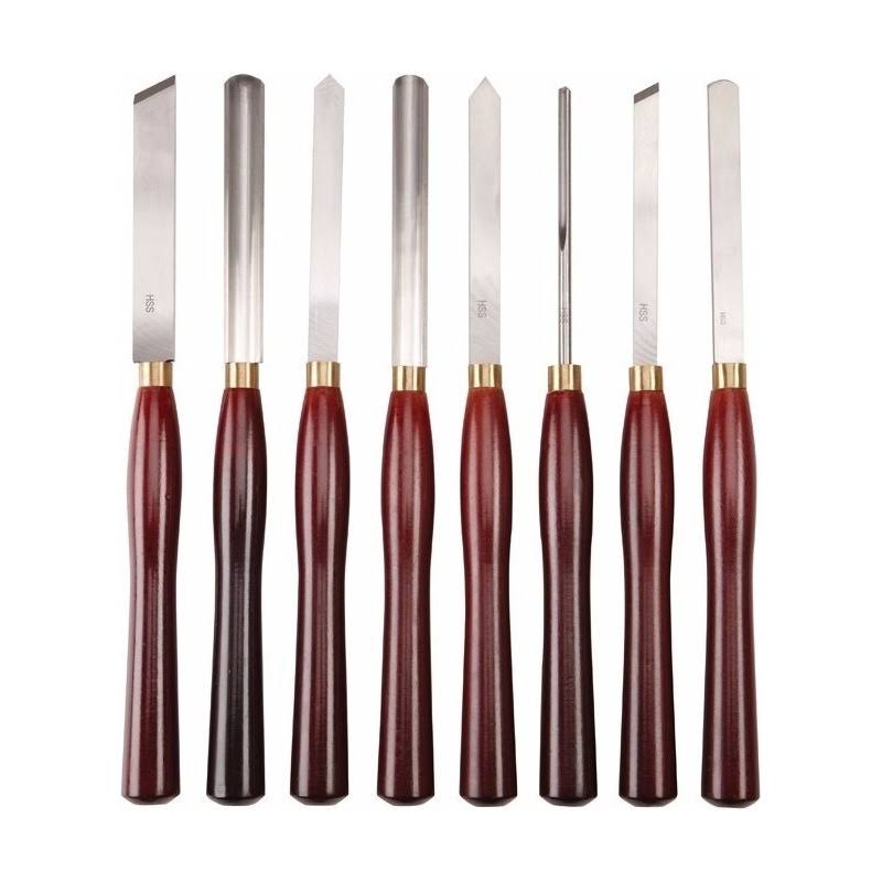 Windsor Design High Speed Steel Wood Turning Set 8 Piece 61794