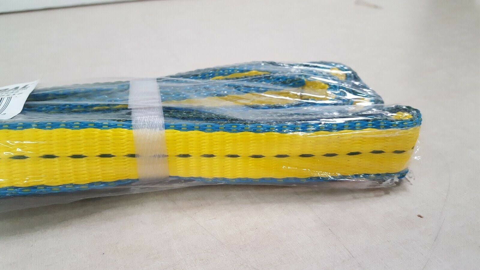 Global Industrial Sling, Eye & Eye, 6 ft L x 1 in W, 3200/2500/6400 lbs Cap