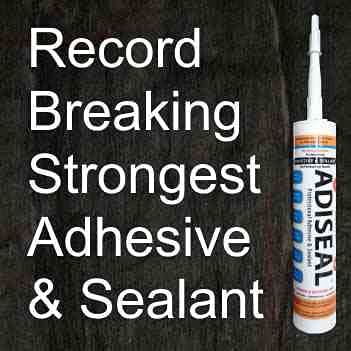 ADISEAL Record Breaking Strongest Adhesive & Sealant 290ml White
