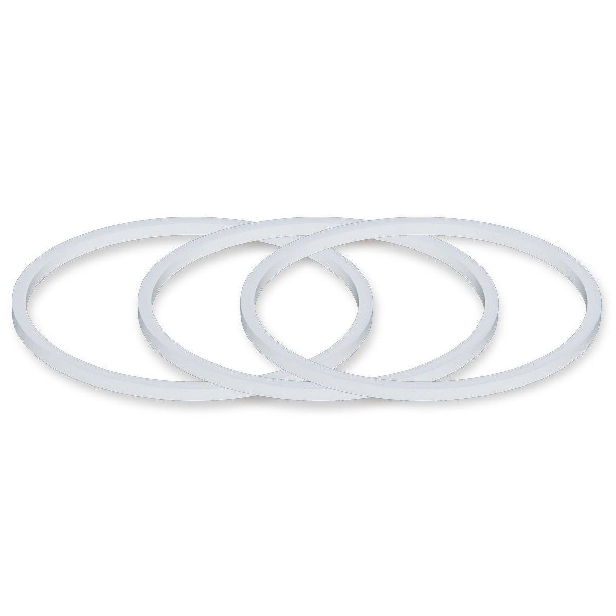 3-Pack Hydro Flask Gaskets Seals Replacement for Wide Mouth Flip Lid Cap, BPA-Free Rubber Stoppers