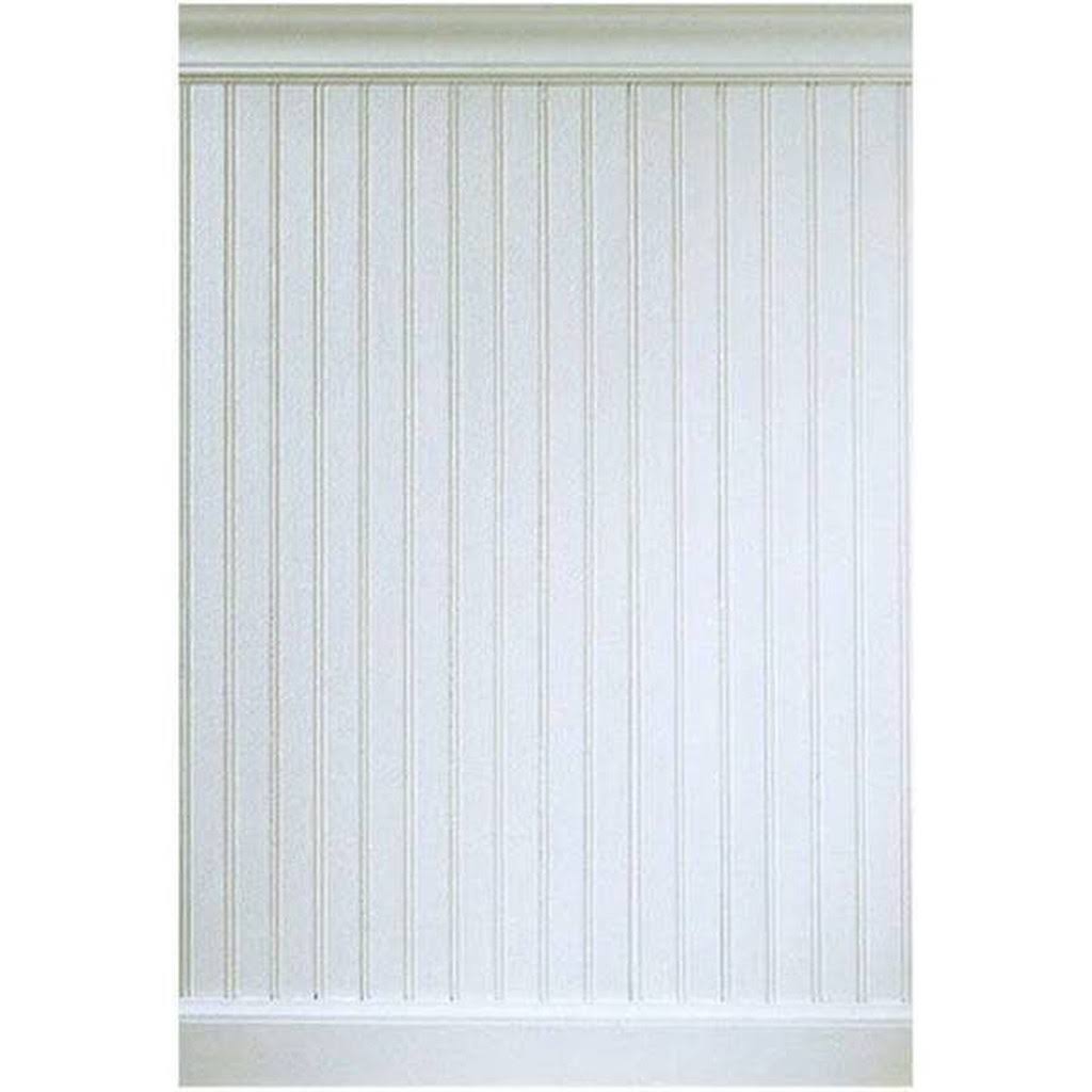 Manor House 8 Linear ft. MDF Overlapping Wainscot Paneling Kit