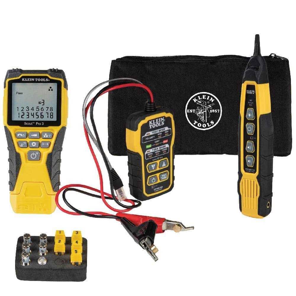 Scout Pro 3 Tester and Tone and Probe Pro Wire Tracing Kit Tool Set