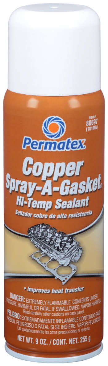 Permatex Copper (Brown) Spray-A-Gasket Hi-Temp Sealant 9 oz. Aerosol Can