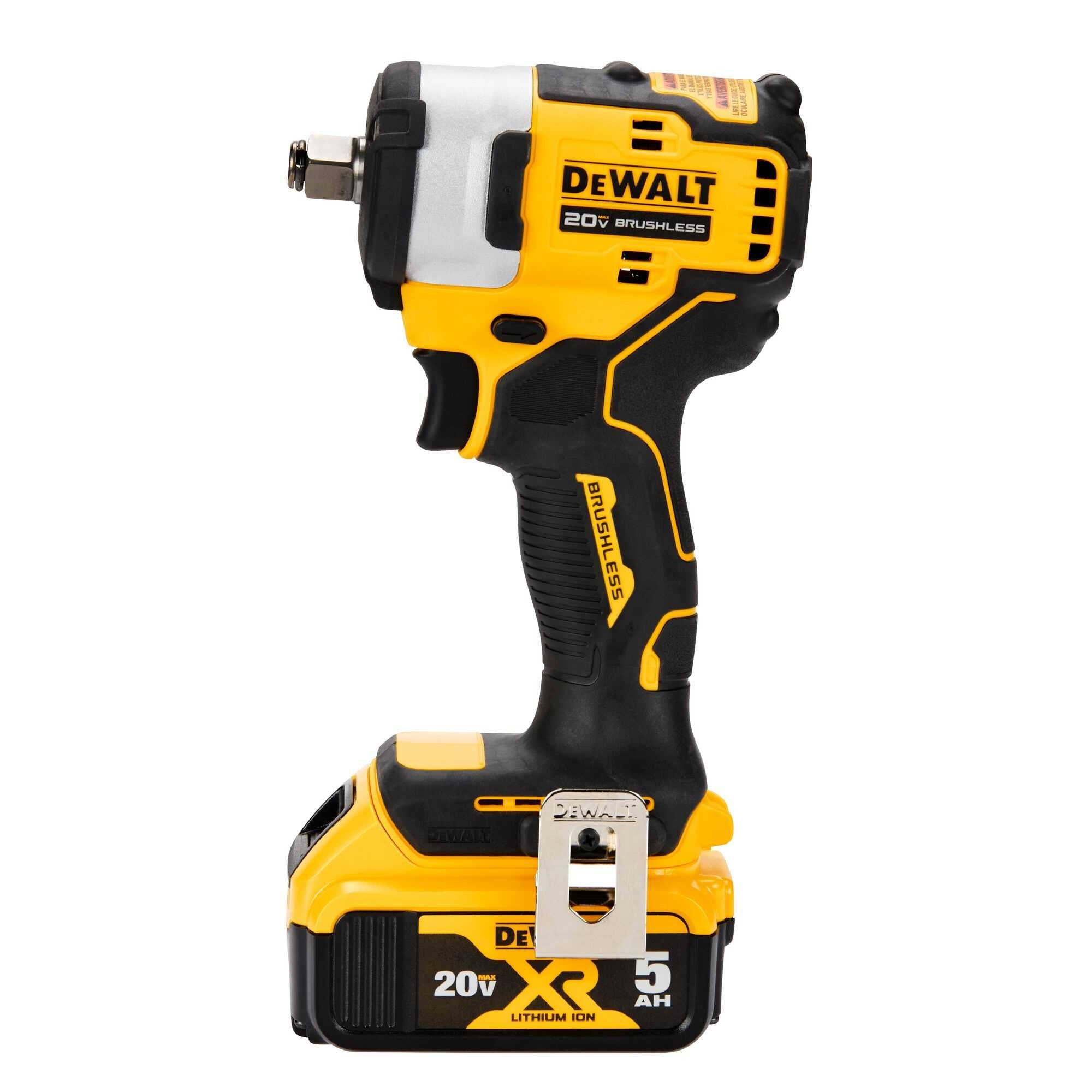 DeWalt 20V Max Impact Wrench 1/2in Cordless Hog Ring Anvil Kit- DCF911P2