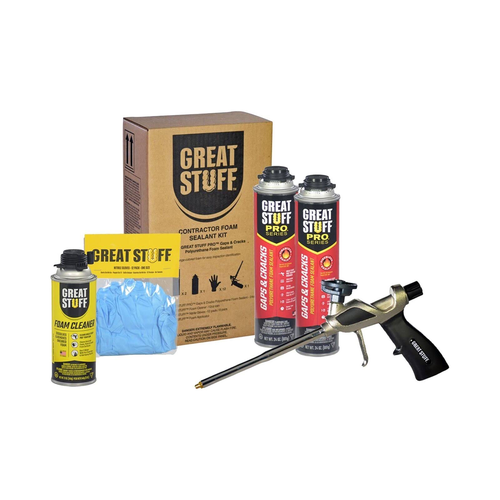 Great Stuff 48 oz. Gaps and Cracks Insulating Spray Foam Sealant Kit