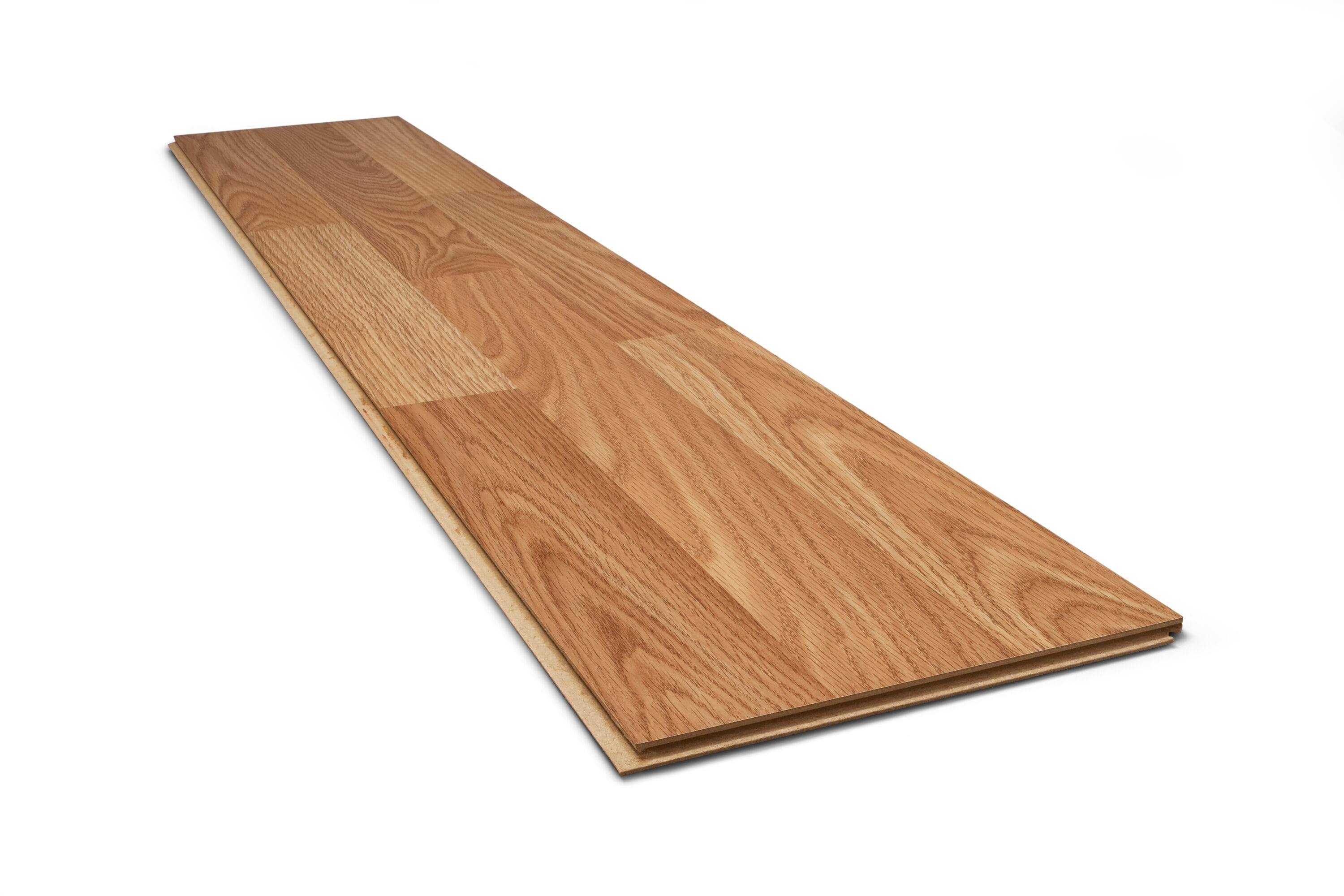 Style Selections Warm Honey Oak 7-mm T x 8-in W x 48-in L Wood Plank Laminate Flooring in Brown | 360731-30254