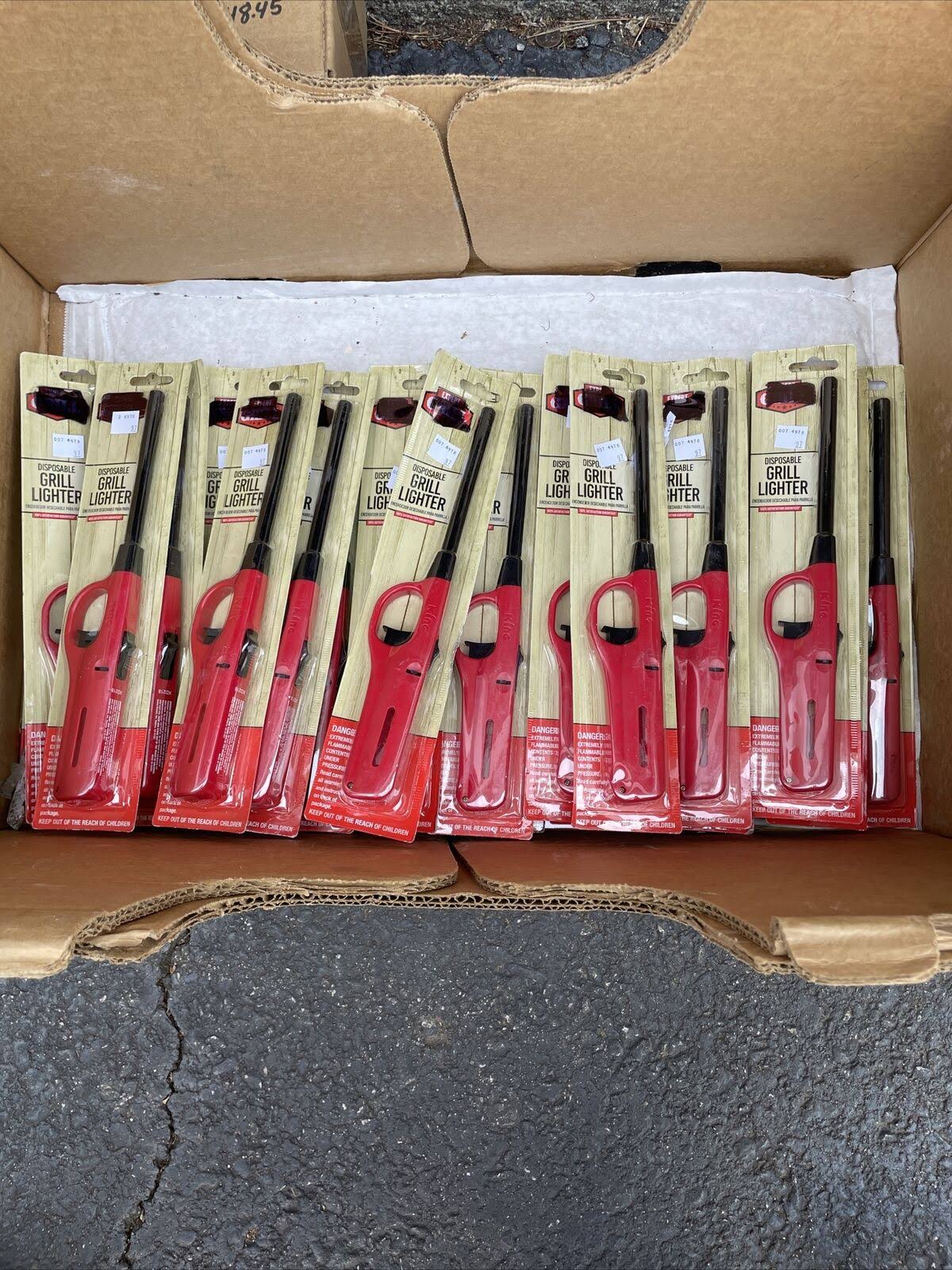 Walmart Expert Grill Brand- Disposable Grill Lighter 1-Pack, Red