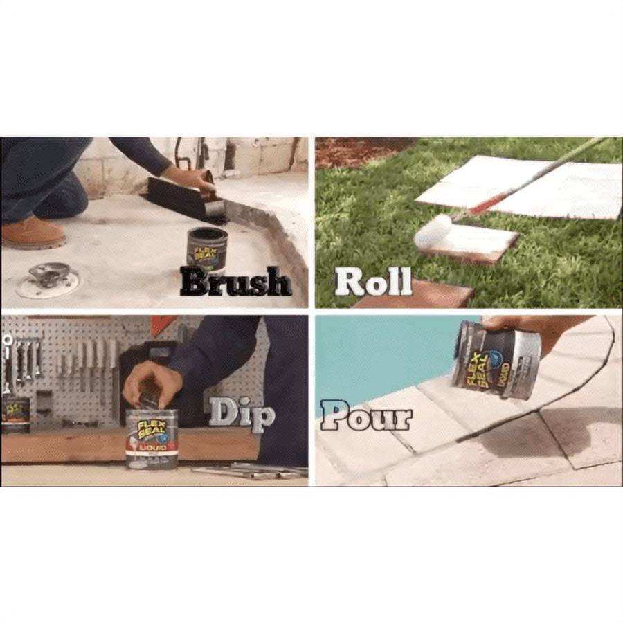 Flex Seal Liquid Rubber Sealant Gray 32oz