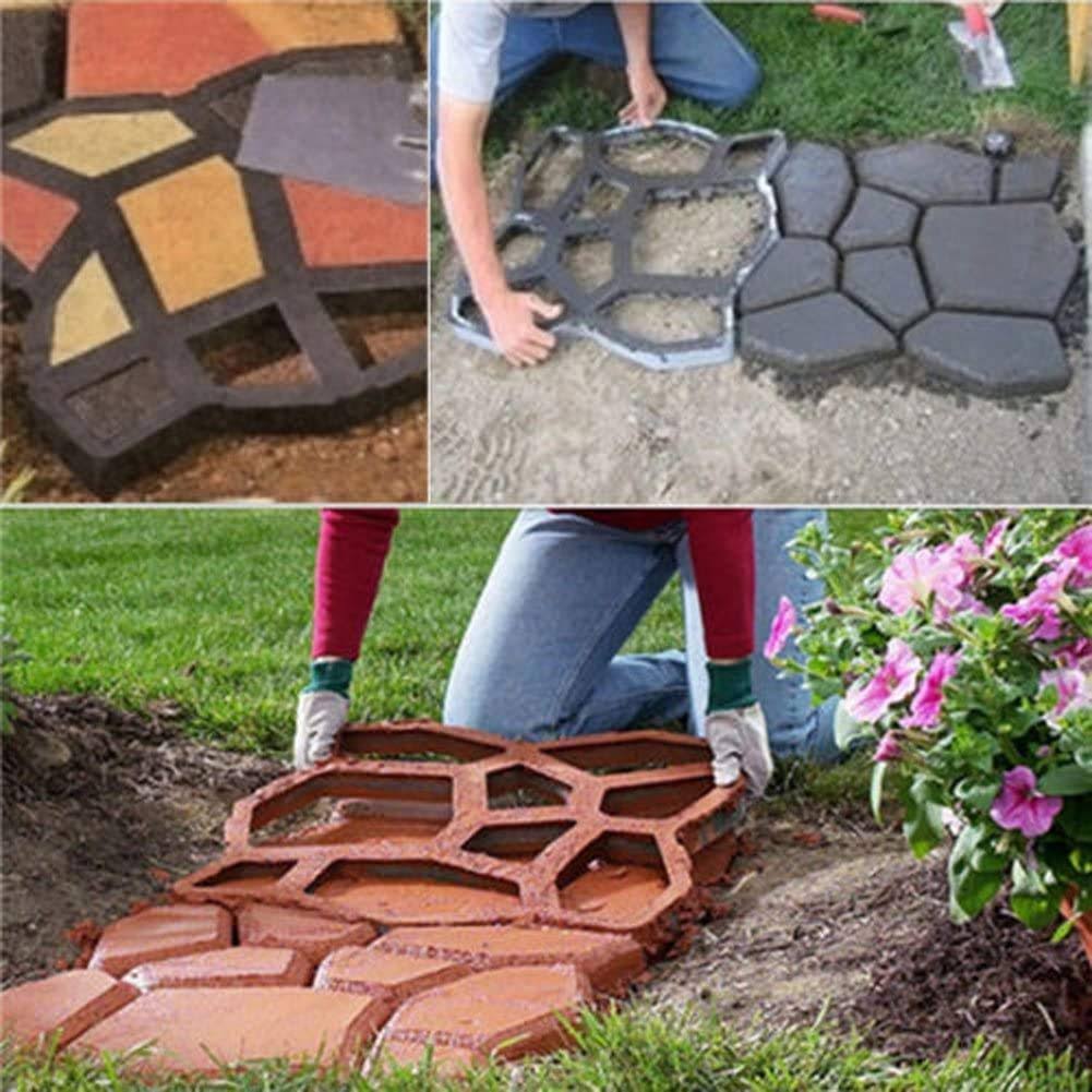 Stone Mold Vinus Pathmate Paving Pavement Concrete Mould Stepping Paver Walk Way