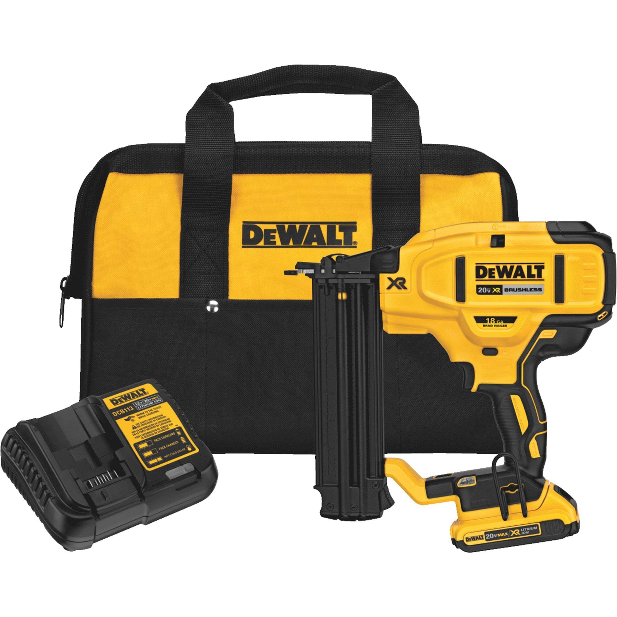 Dewalt Guaranteed tough. Brad Nailer Kit, 18Ga