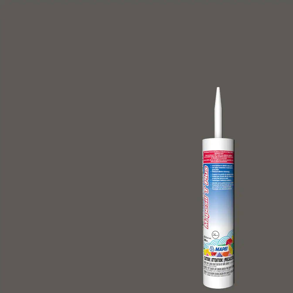 Mapei Mapesil T Plus 10.1-oz Charcoal Silicone Caulk