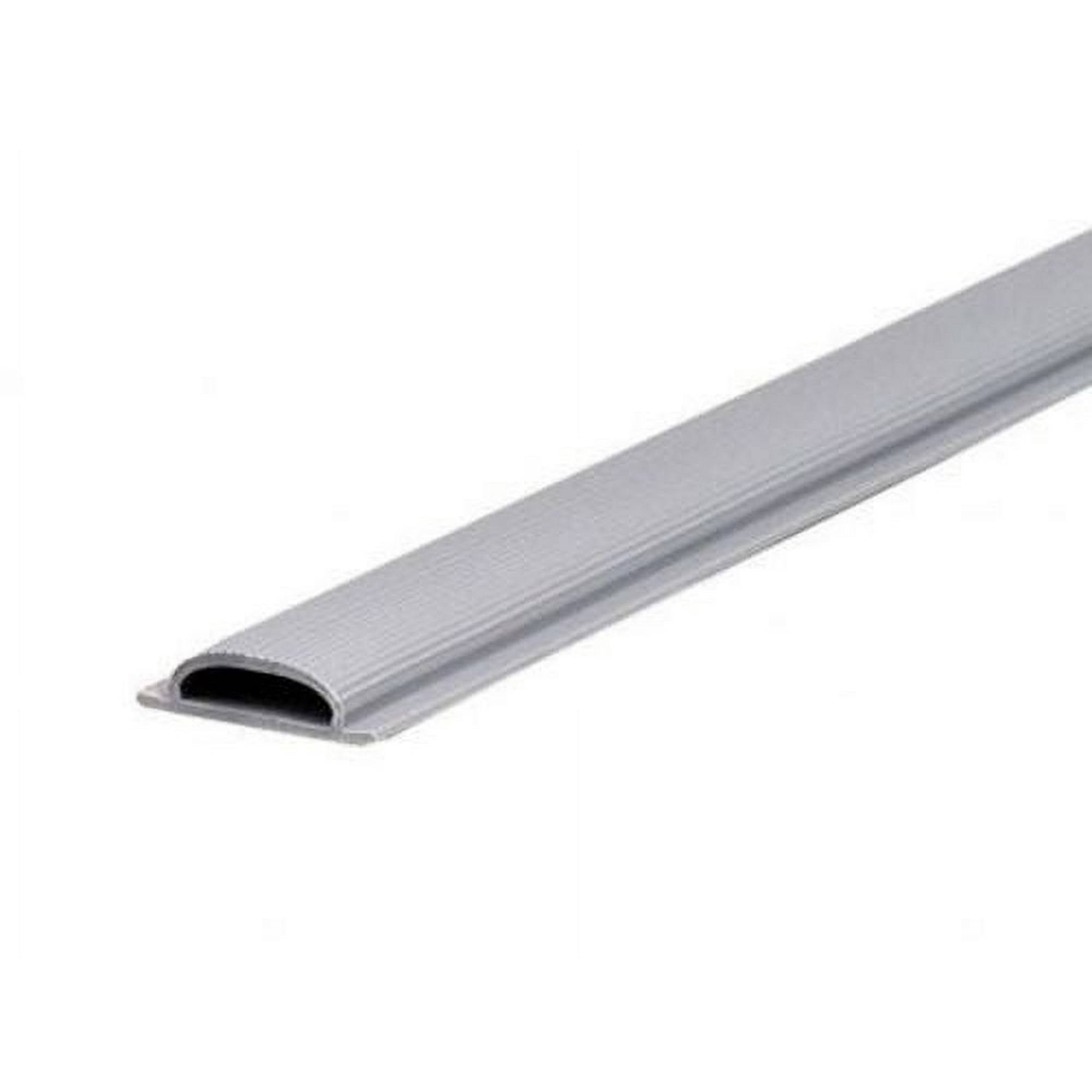 M-D 13417 Threshold Vinyl Inserts (Door Accessories), Grey Metal