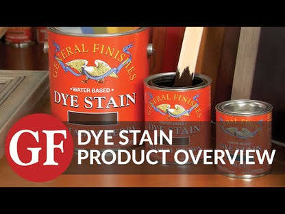 General Finishes Empire Red Water Based Dye Stain, Pint