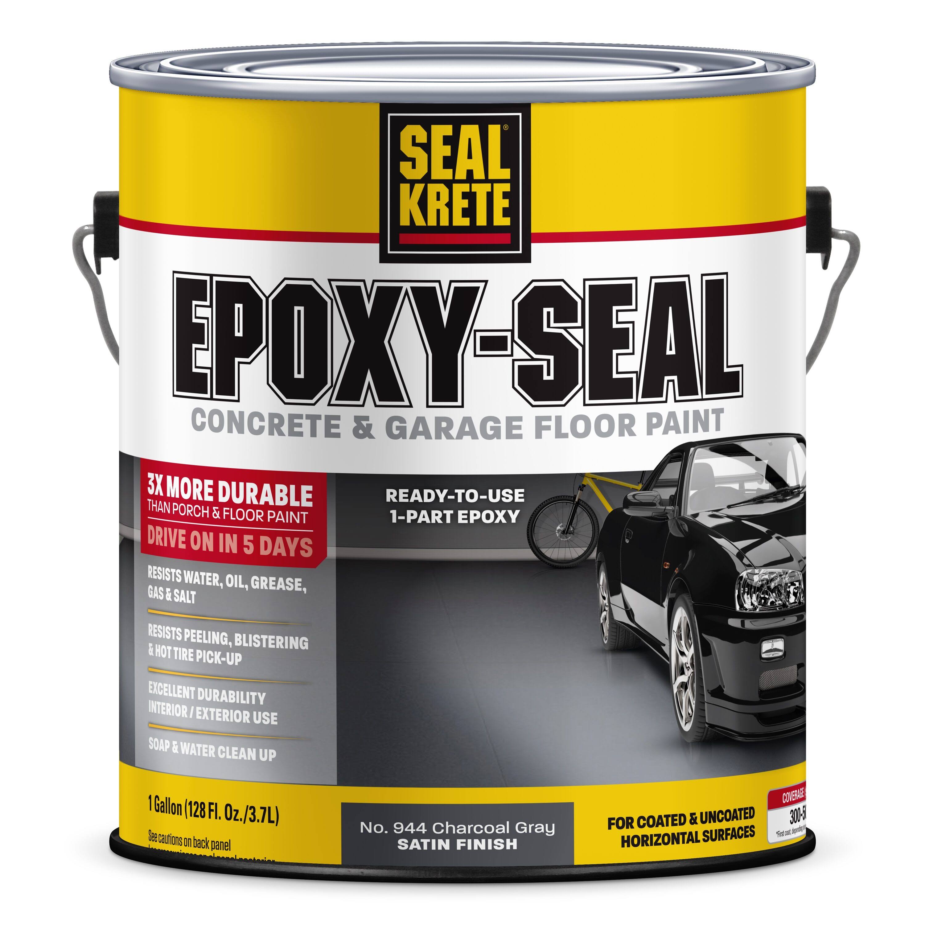 Seal-Krete Epoxy-Seal Concrete and Garage Metallic Charcoal Gray Gal