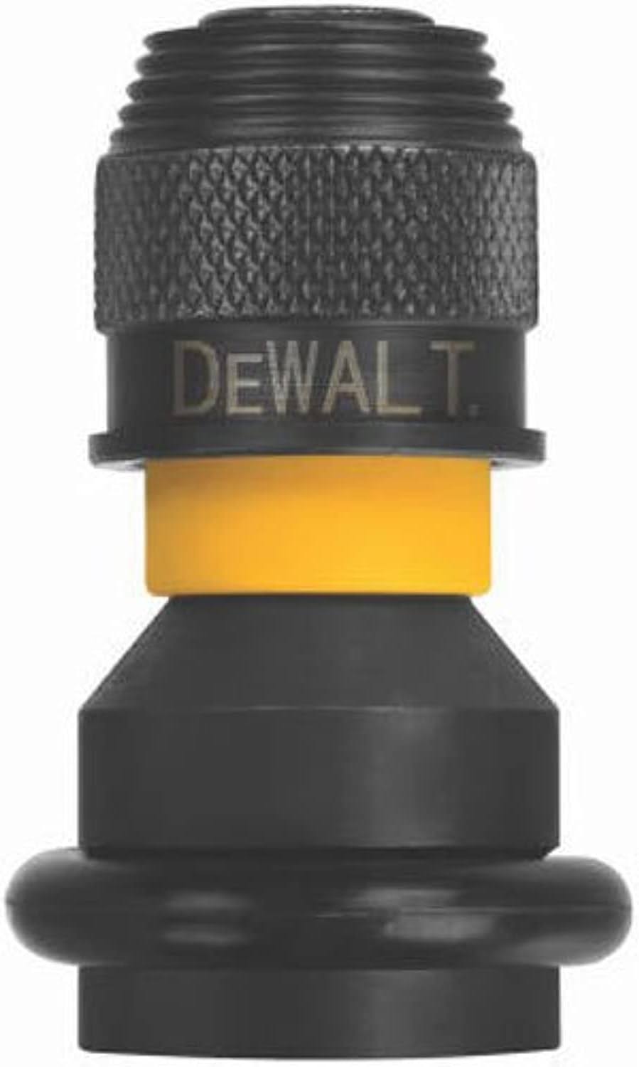 DeWalt DW2298 1/2-Inch Square to 1/4-Inch Adaptor Hex Rapid Load
