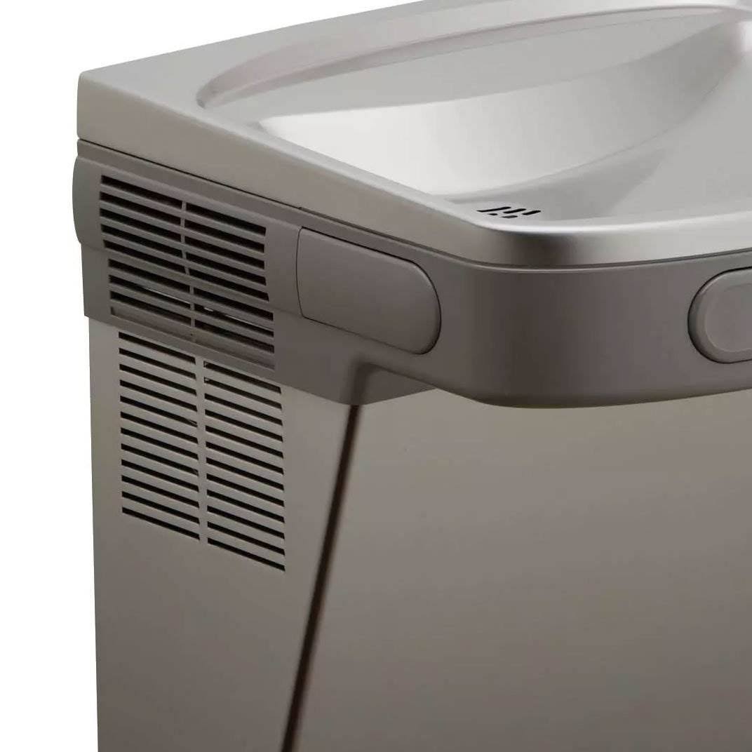 Elkay EZS8L Wall Mount Indoor 8 GPH Refrigerated Drinking Water Fountain, Light Gray Granite
