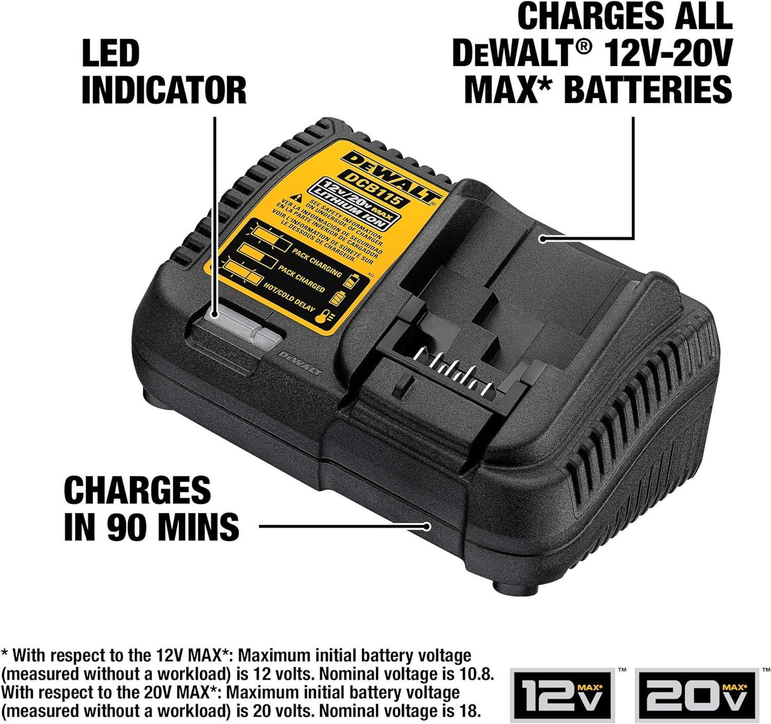 DeWalt (DCB115) 20V Max Charger
