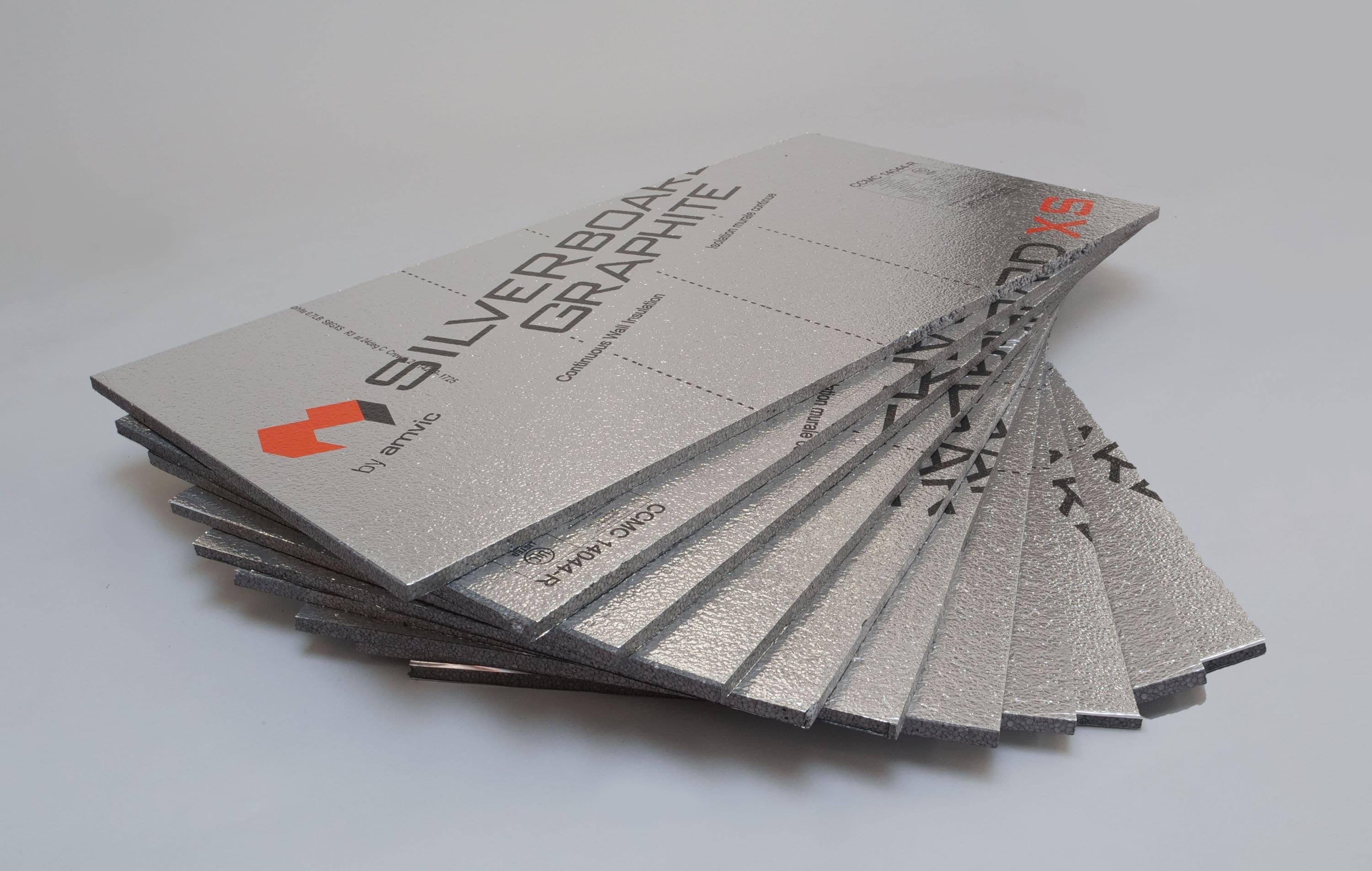 SilveRboard R- 5, 1.125-in x 4-ft x 2-ft Rigid Board Insulation Faced Polystyrene for Use in Garage Doors Board Insulation | SBGXS1125KIT