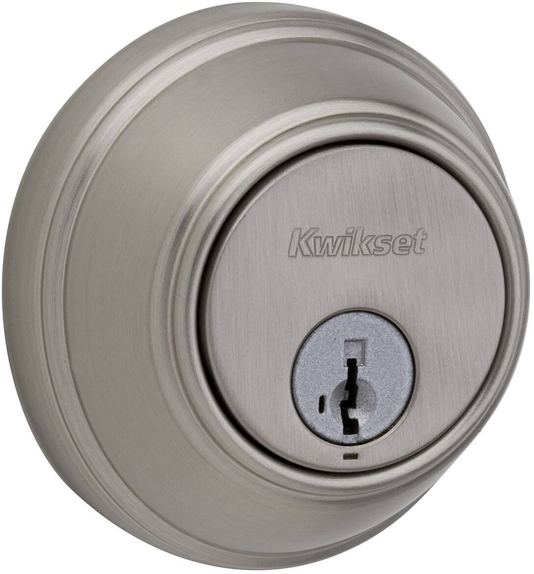 Kwikset Satin Nickel Key Control Deadbolt