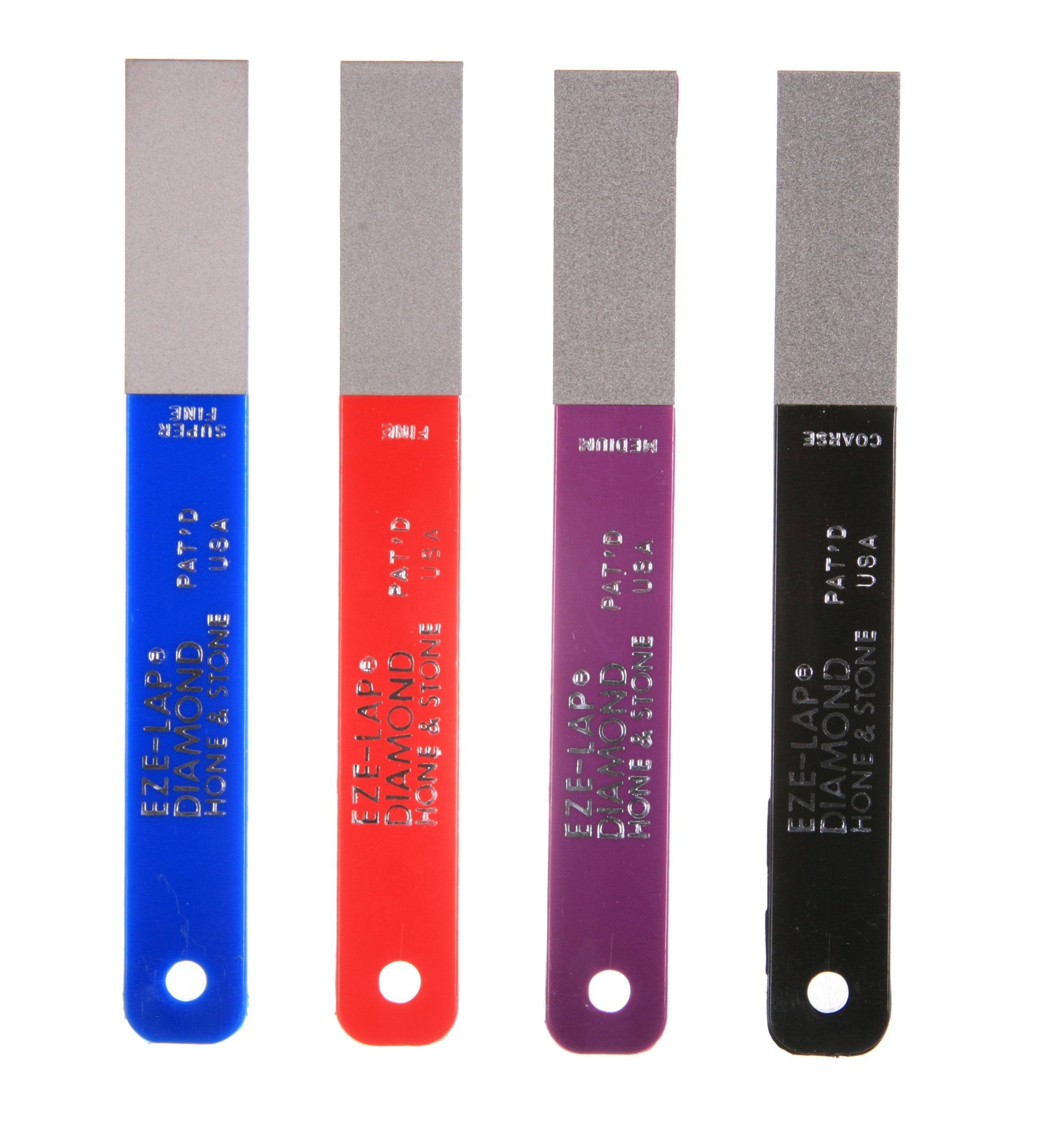 EZE-LAP PAK4 Diamond Sharpener Set