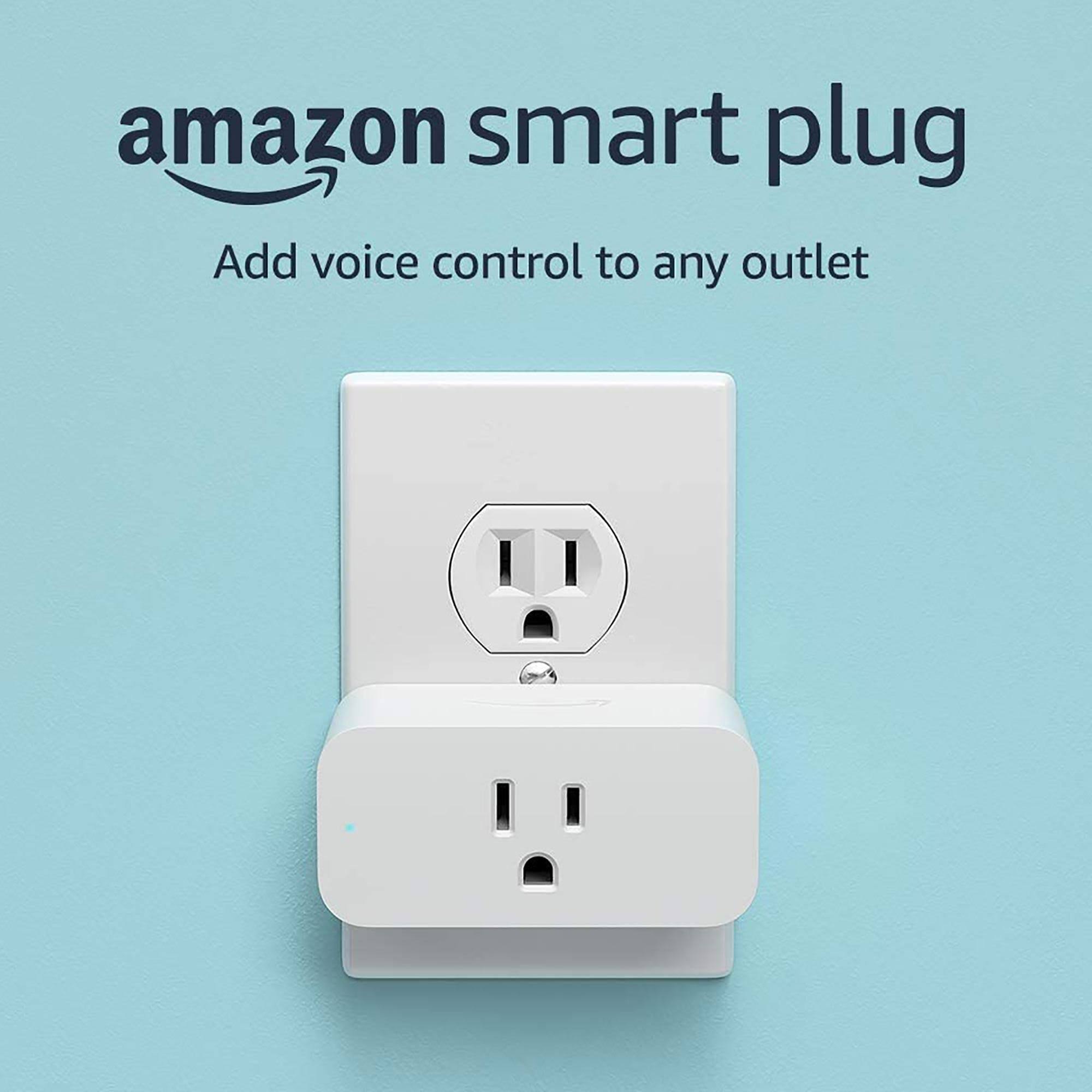 Amazon- Smart Plug, Works with Alexa- White