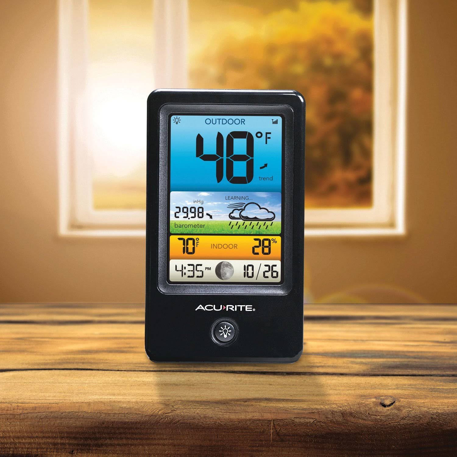 Acurite Wireless Color Forecaster with Temperature & Humidity- Each