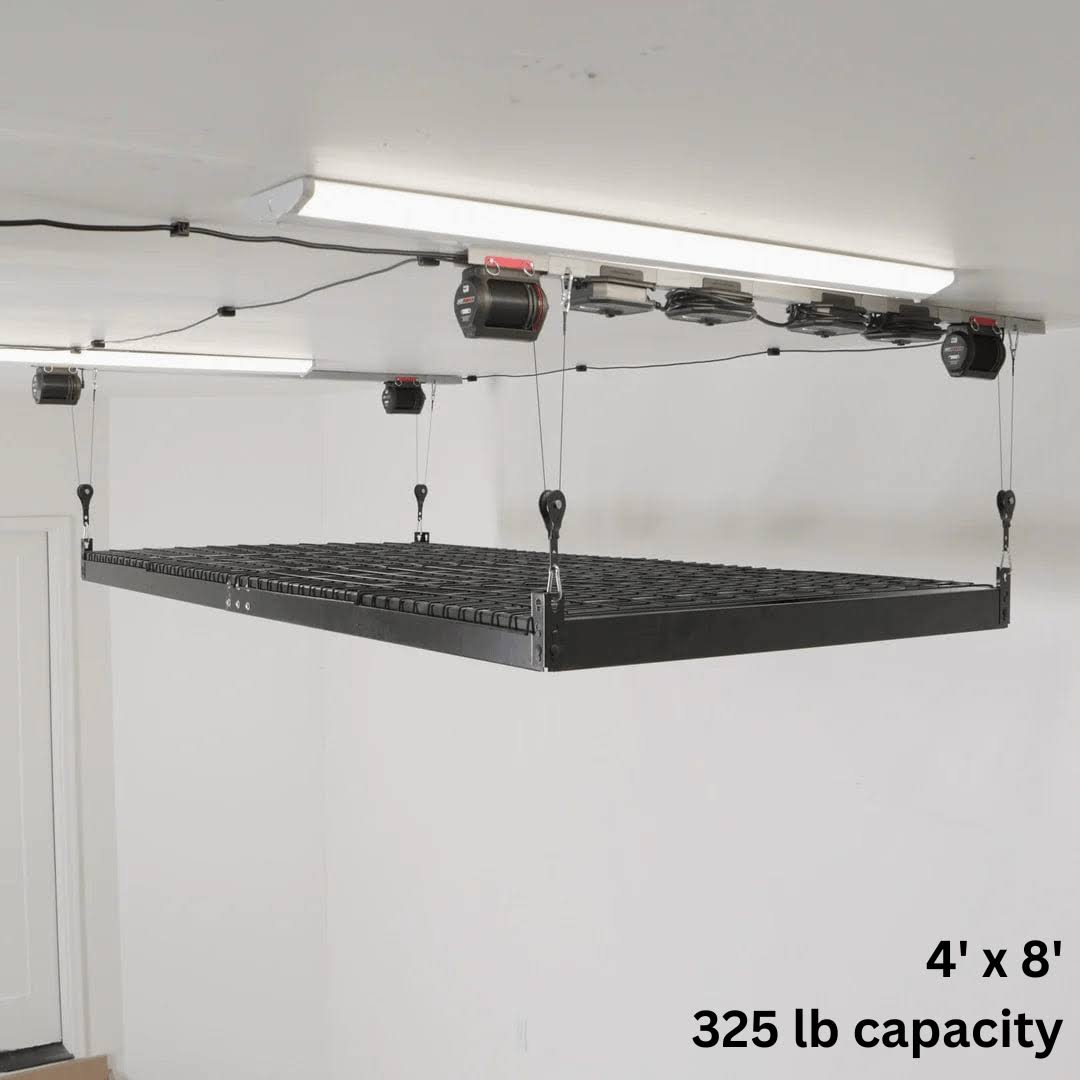 SmarterHome 4' x 8' Platform Storage Lifter- 400 lbs