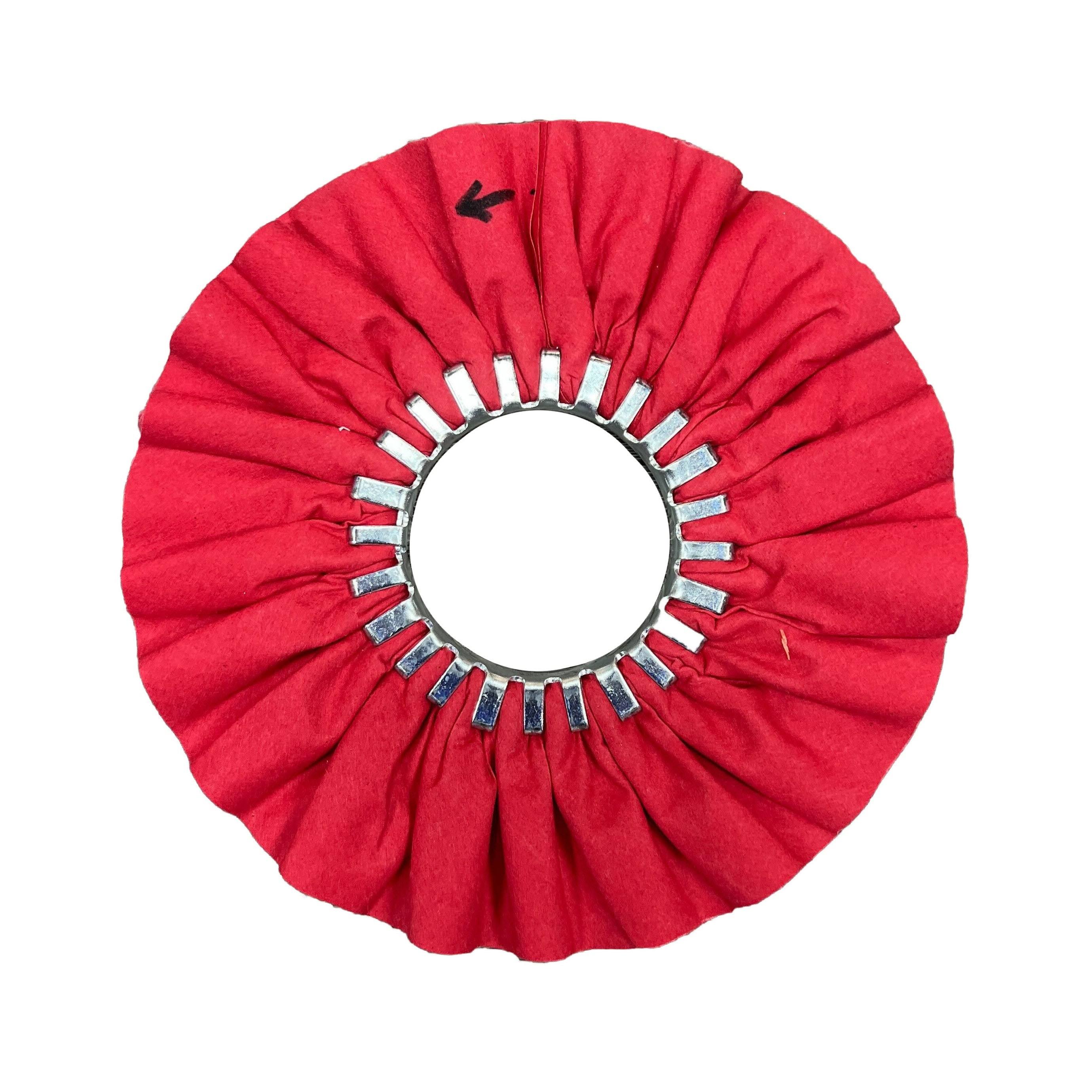 Airway Buffing Wheels 9 inch / Red / No Center Plate