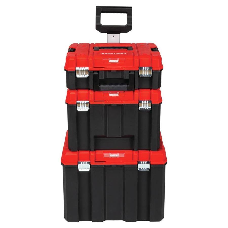 Craftsman VERSASTACK 17 in. Tower Tool Box Black/Red