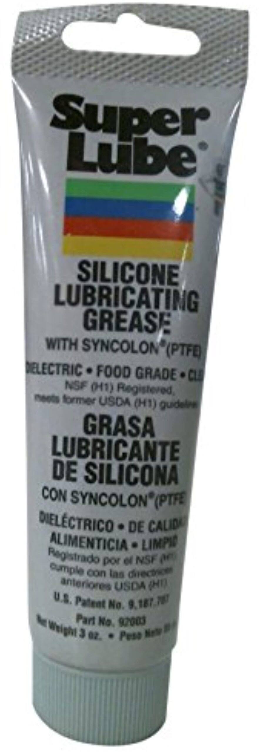 Super Lube 92003 Silicone Lubricating Grease, 3 oz.