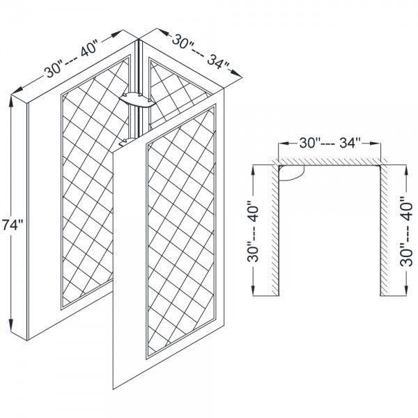 DreamLine Slimline 32