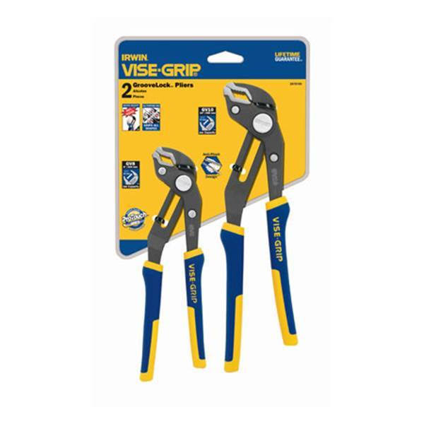 Irwin Vise- Grip GrooveLock Pliers Set