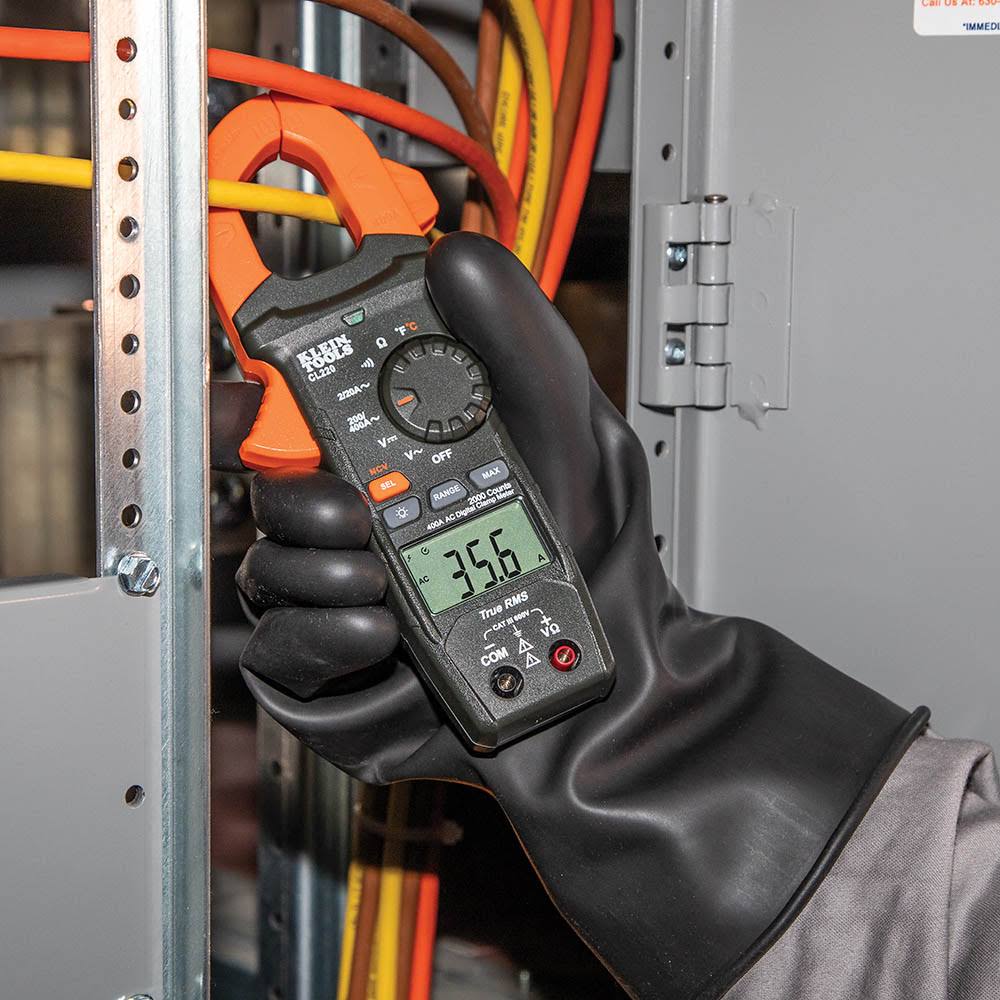 Klein Tools CL220 400 AC Auto Ranging Digital Clamp Meter